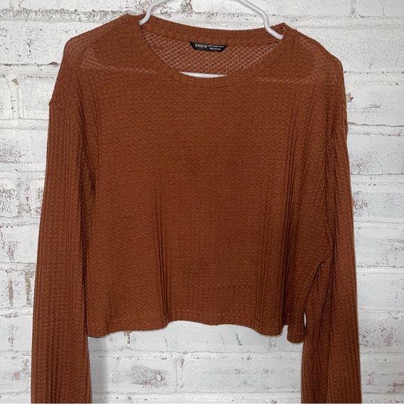 Waffle Knit Crop - Picture 1 of 1